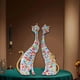 thumbnail image 1 of Estatuilla de gato de 2 piezas, estatua de Animal, decoración de centro de mesa decorativa de resina para armario, escultura elegante colori Estilo A BLESIY Estatuilla de gato, 1 of 8
