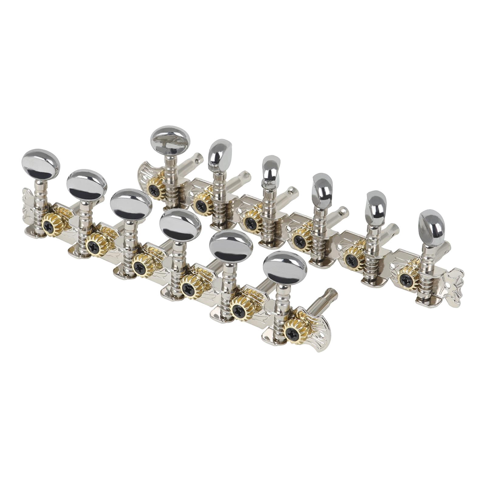LeeQinersw Dovewill Retro Acoustic Guitar Tuning Pegs String Tuner Knob Round Machine Heads