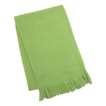 - Size one size Kids' Fleece Winter Scarf, Olive Green
