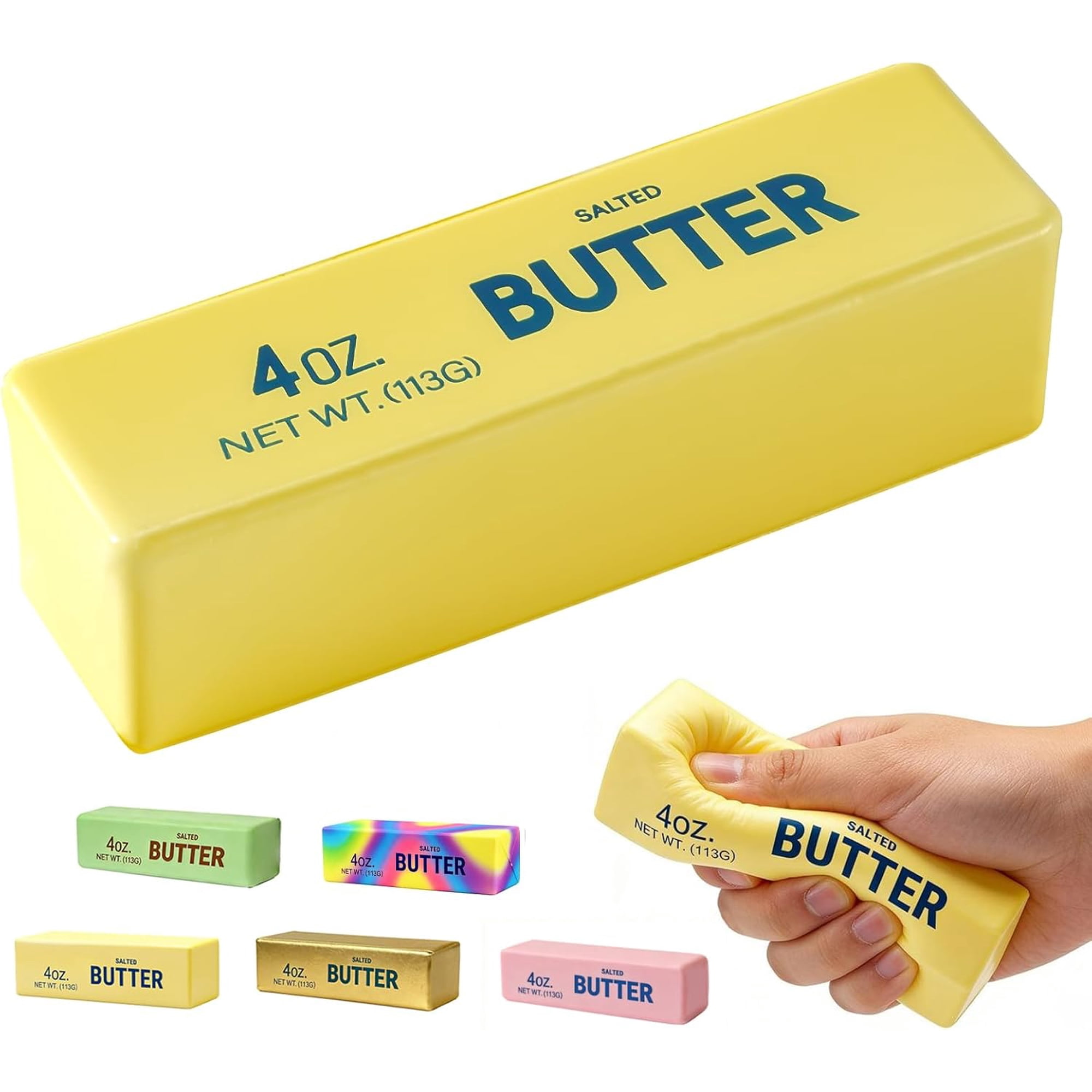 Butter Squish Toys, 1 Pack Taba Squish Toys, Stress Balls, Gifts