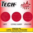 thumbnail image 3 of Botella en aerosol TECH Remover Manchas de 710 ml para alfombras y ropa, 3 of 5