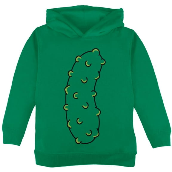 Halloween Vegetable Pickle Costume Toddler Hoodie Green 2T
