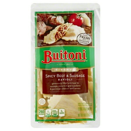 Buitoni Pasta Spicy Beef & Sausage Ravoili, 9 oz