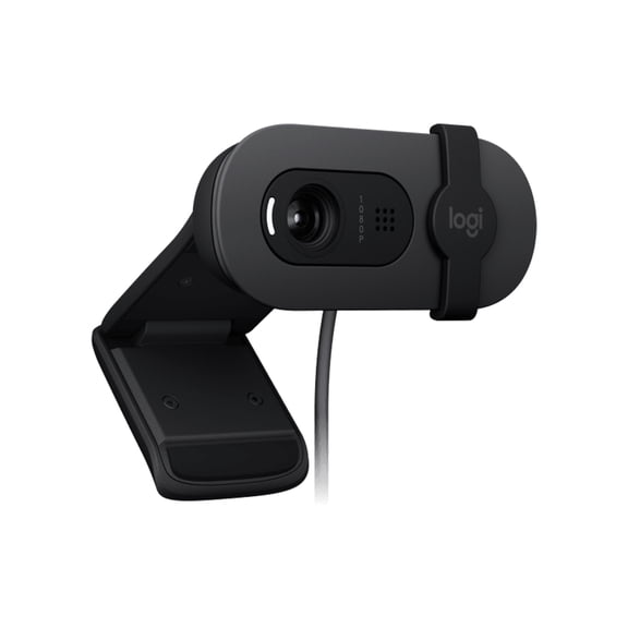 Logitech BRIO 90 Wired HD Webcam, 60 fps/1080p Live Streaming Camera with Auto Light Balancing, Integrated Privacy Lens Cap, Built-in Microphone, Black white  pink