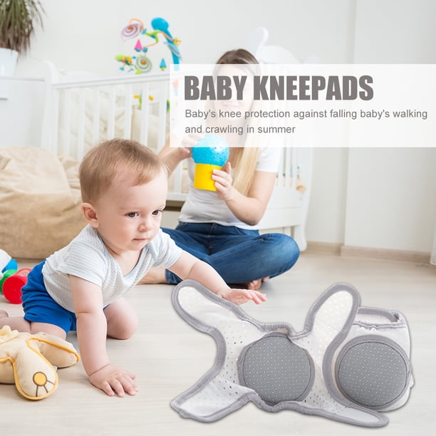 Rodillera para bebé Cojín para codo de gateo Protector de rótula para niños pequeños (gris) Ndcxsfigh Nuevos Originales