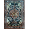thumbnail image 1 of Ahgly Company Indoor Rectangle Persian Light Blue Traditional Area Rugs, 6' x 9', 1 of 4
