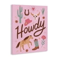 thumbnail image 2 of Stupell Industries Eclectic Western Boho Girl Howdy Canvas Art, 36 x 48, by Nina Seven, 2 of 8