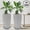 Gray, variant on Gamexcel 12-Inch Round Plant Pot with Drainage Hole, Resin Flower Pot for Indoor Outdoor Flowers and Houseplants, Blue, 1 Pack