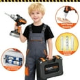 thumbnail image 7 of LINXUXIE Kids Tool Set with Electronic Toy Drill, Realistic Toy Tools with Tool Box for Toddler, Kids Construction Toy, Birthday Gifts for Kids 1-3 3-5 5-8 Year Old, 7 of 7