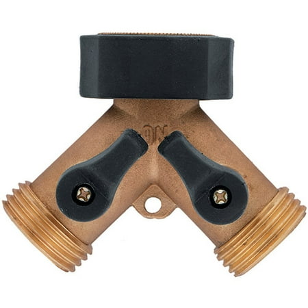 Brass Hose Cap - Orbit 58248N Brass Hose Y With Shut Off