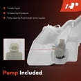 thumbnail image 6 of A-Premium Windshield Washer Fluid Reservoir Tank Assembly Compatible with Nissan Altima 2019-2024 - with Cap & Pump, Replace Part 289106CA0A-PFM, 6 of 6