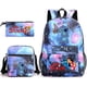 thumbnail image 3 of 3pcs Stitch Backpack Cartoon Schoolbag Messenger Bag Pencil Box Case Laptop Travel Bag Mochila Back To School Gifts, 3 of 5