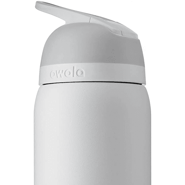 Owala Flip Water Bottle Triton, 18 Oz., White 