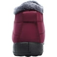 thumbnail image 6 of YAZI Mens Snow Boots Women Winter Anti-Slip Ankle Booties Waterproof Slip On Warm Fur Lined Sneaker, 6 of 12