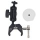 thumbnail image 1 of Rv Ladder Mount for Mini Double Ball Head Strong Clip Multifunction Adjustable Clamp Mount for Pole RV Trailer Yacht, 1 of 4