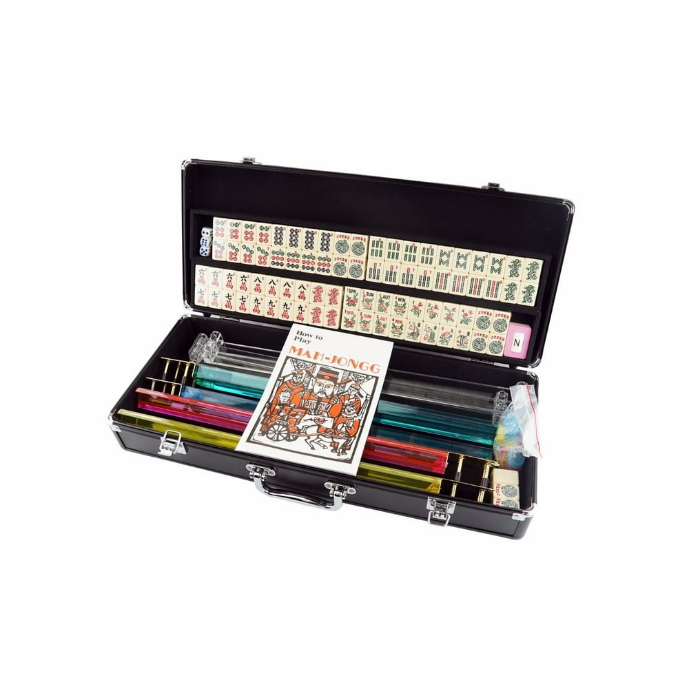 New American Mahjong Set Mah Jongg Sets Aluminum Case 166 Tiles 4
