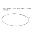 thumbnail image 2 of Phenofice 2Pcs Dulcimer String Steel Replacement Plated Silver String for Instrument with Clear Full Sound, 2 of 8