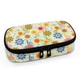 thumbnail image 2 of Jiueut Hippie Flower Insulin Storage Bag Diabetic Care Organizers & Travel Kits Insulin Bags for Women Storage Bags with Zipper Insulin Pocket with Mesh Pocket, 2 of 7