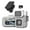 White & Gray, variant on YADA BEON Dash Cam Body Cam 2-in-1, 1080p Day or Night, Front Interior Body Cam Triple Use, App Compatible Wireless Video Access - Black, BEONBK