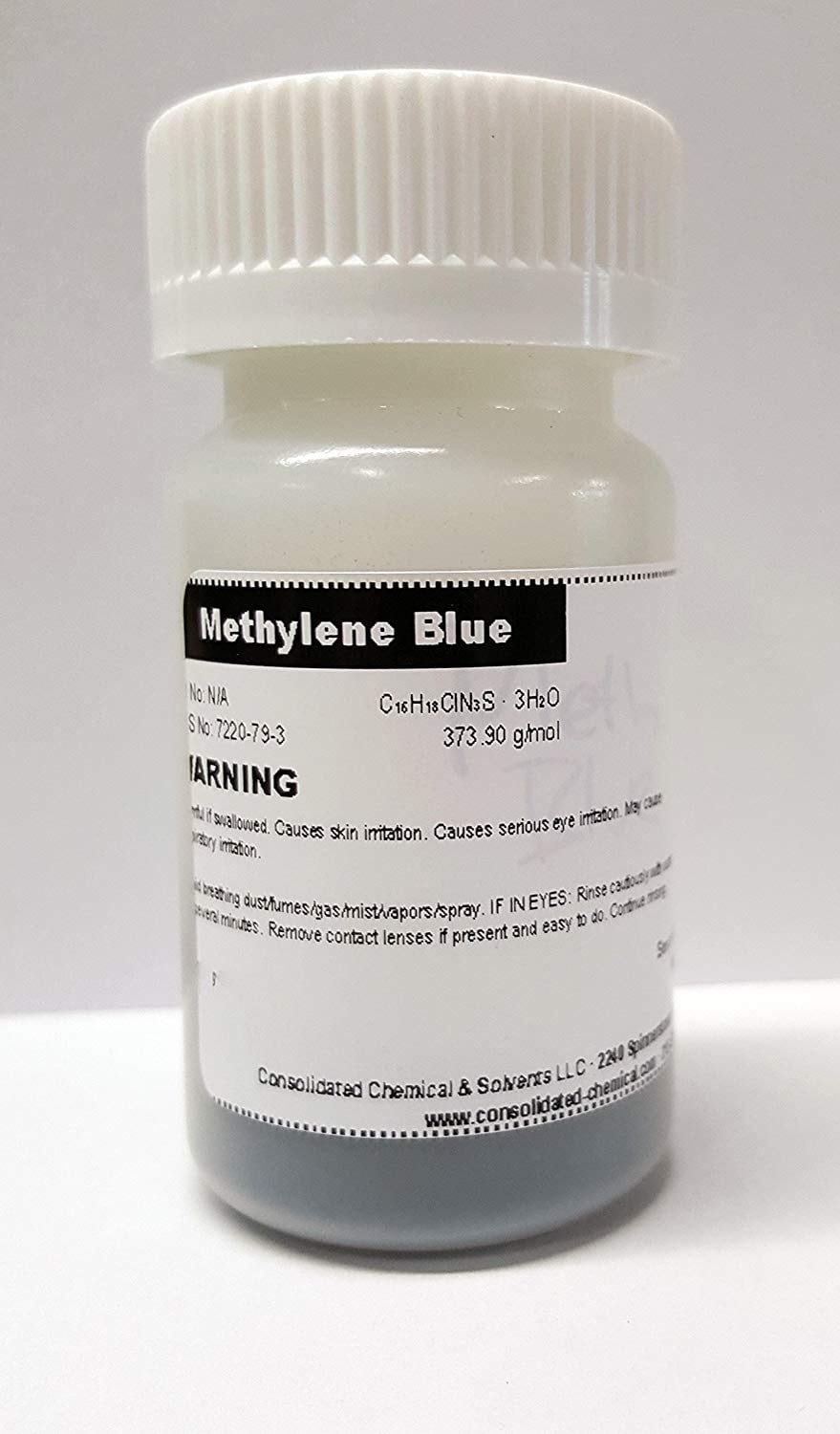 Methylene Blue Stain/dye 10g Bottle High Purity - Walmart.com - Walmart.com