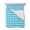 Blue, variant on Quilts Twin Size Bedding Set, Blue Plaid Lightweight Quilted Comforter, Modern Minimalist Geometric Gingham Checkered Soft Reversible Bedspread Coverlet with Pillow Covers for All Season, 68" x 86"