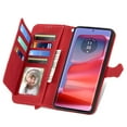 SYITOOCK Phone Case for Motorola Moto Edge 50 Fusion, Shockproof PU