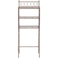 thumbnail image 3 of Pilaster Designs Exeter 3-tier Metal Bathroom Storage Spacesaver in Copper, 3 of 8