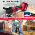 thumbnail image 5 of IRONMAX 20V Cordless Angle Grinder 4-1/2'' 9000RPM w/ 4.0Ah Lithium-Ion Battery & Charger, 5 of 12