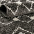 thumbnail image 6 of Rugs.com Moroccan Trellis Collection Rug – 5' x 8' Oval Dark Gray Medium Rug Perfect For Living Rooms, Large Dining Rooms, Open Floorplans, 6 of 7