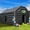 Black, variant on Small Inflatable Nightclub Tent 16.5x13x11.5Ft with Blower, Oxford Fabric Black Party Tent, Gazebo Event House for Backyard, Birthday, Rental Use