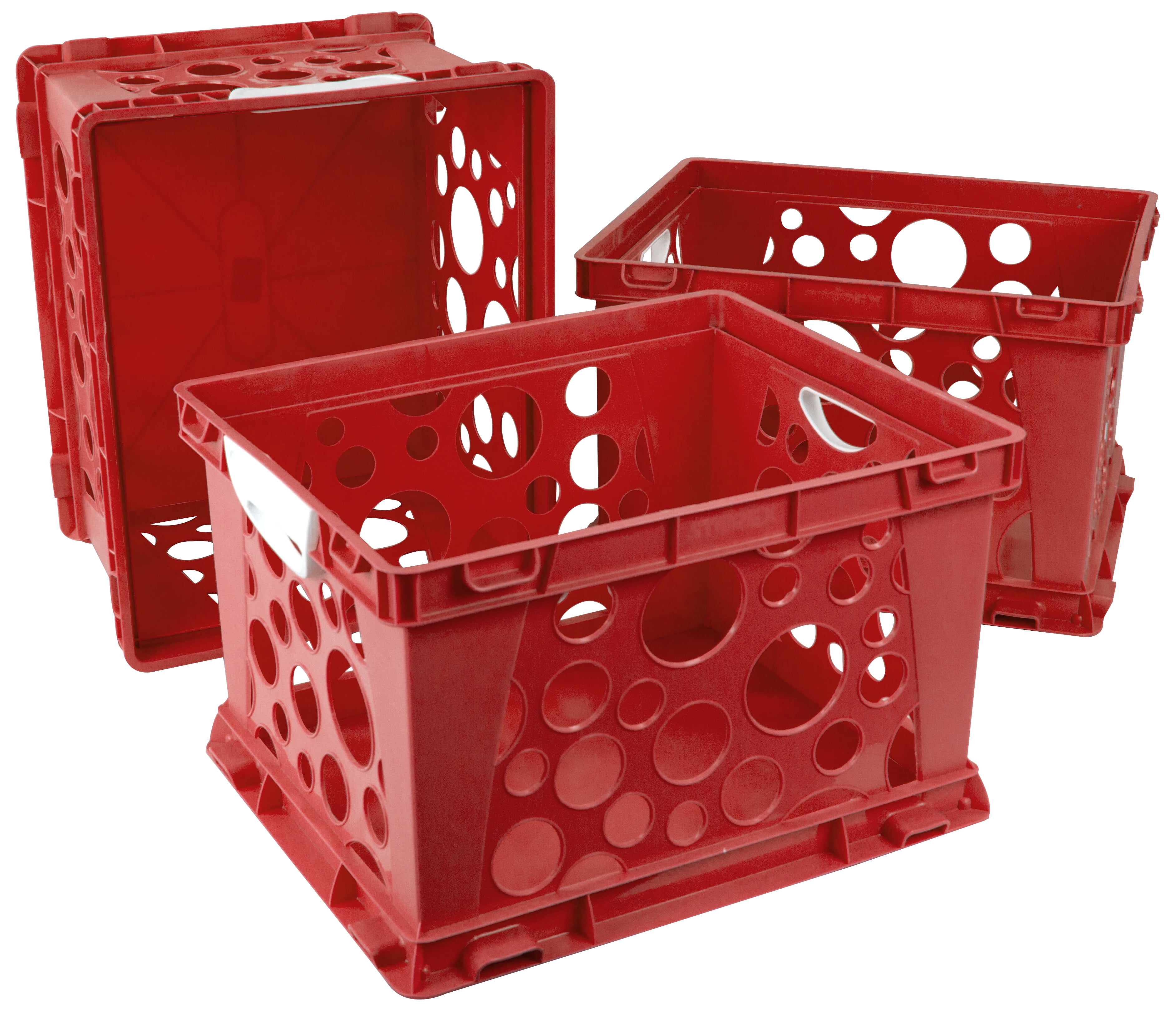 Storex 3pk Plastic Storage Crate With Handles Red BrickSeek   24cbf15c 805d 4782 91a4 528778d47c8e 4.10259e6aaa5dd98f4bfbc9d3c3a5fa57 