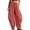 Red, variant on Womens Capri Pants for Women Petite Straight Cigarette - Raw Hem Office Red XXL