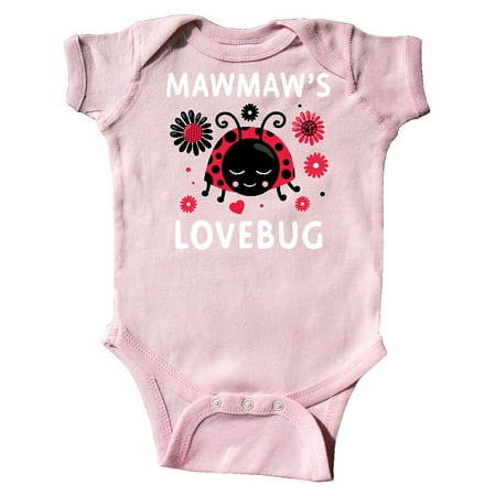 

Inktastic Valentine s Day Mawmaw s Lovebug Gift Baby Boy or Baby Girl Bodysuit