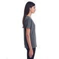 thumbnail image 3 of Threadfast Ladies' Triblend Fleck Short-Sleeve V-Neck T-Shirt, 3 of 3