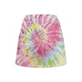 thumbnail image 6 of KEIAHUAN Pink Tie Dye Tennis Skirt for Women Elastic High Waisted Women Golf Skort with Pockets XL Breathable Stylish Athletic Summer Yoga Skort Pickleball Workout Outfit, 6 of 7