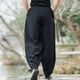 thumbnail image 4 of Pantalones largos para hombre, lisos, informales, con múltiples bolsillos y botones, para exteriores, rectos, para fitness, cargo, poliéster, 4 of 6