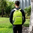 thumbnail image 2 of Foldable Backpack, Green, 2 of 13