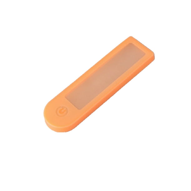 Soidarity Funda de silicona para patinete eléctrico, fundas protectoras de goma, funda para salpicadero, reemplazo de protección de fijación para Patinetes eléctricos naranja Soidarity OD019728-06B