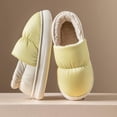 thumbnail image 7 of Taqqpue House Slippers for Women Down Cotton Slippers In Fall and Winter With Non-Slip Heel for Indoor Home Use Thickened and Warm, 7 of 7