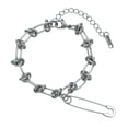 thumbnail image 2 of Pulsera con pasador para mujer, joyería única, portátil, clásica, ajustable, regalos para el día de la madre, para boda, fiesta de disfraces, Acción, 2 of 8