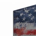 thumbnail image 2 of Luxe Metal Art 'American Flag', Metal Wall Art, 36"x24", 2 of 9