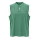 thumbnail image 3 of Ceisia Men's Relaxed Fit Henley Neck Sleeveless Tank Top with Chest Pocket for Casual Daily Wear Mint Green S Gifts, 3 of 5