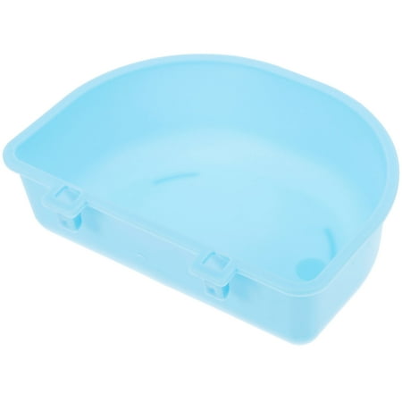 Pretyzoom Hanging Plastic Pet Food Bowl for Cats and Dogs Durable Easy to Clean Non Spill Design for Cages and Travel Use