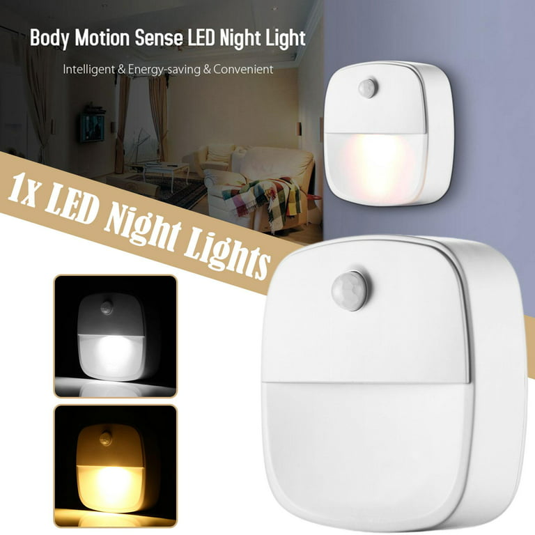 LED Motion Sensor Night Light, Sensor Night Light Plug in, Motion  Nightlight Plug into Wall, Energy …See more LED Motion Sensor Night Light,  Sensor