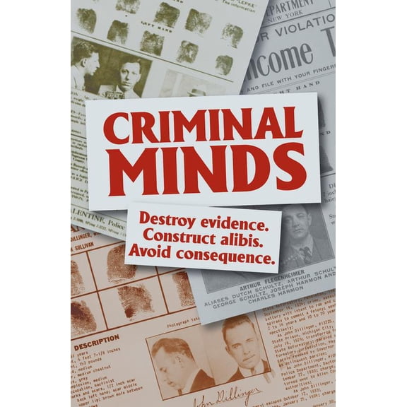 Pre-Owned Criminal Minds: Destroy Evidence. Construct Alibis. Avoid Consequence. (Paperback) 1639386661 9781639386666