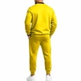 thumbnail image 5 of LYSMORA Men's Bomber Tracksuit Set Full Zip Jacket Drawstring Jogger Pants Outfit for Casual Walks and Light Training, 5 of 7