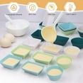 thumbnail image 2 of 24Pack Silicone Muffin Cups, Reusable Cupcake Liners Molds for Baking, 3 Shapes Lunch Box Bento Dividers-Round, Square, and Rectangular (Neutral Colors, Regular Size), 2 of 10