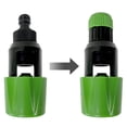 thumbnail image 5 of Conector de manguera para grifo de riego de jardín, conector de manguera, conector de grifo mezclador, adaptador de manguera para interior y exterior, 1 unidad verde, 5 of 5
