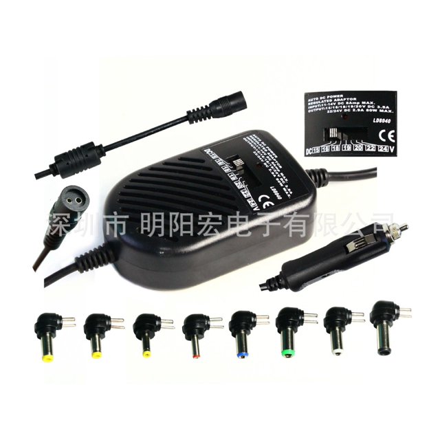 Chargeur de Voiture pour Ordinateur Portable Adaptateur d'Alimentation Universel pour Ordinateur Portable port USB auto Chargeur d'Ordinateur Portable pour Voiture Chargeur d'Ordinateur Portable Réglable Chargeur de Voiture pour Ordinateur Portable CC