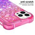 thumbnail image 3 of Funda para iPhone 14 PRO MAX Transparente con Brillos Carcasa Protectora Antigolpes con Glitter Brillante, 3 of 5
